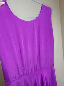 A Beautiful Purple Dress