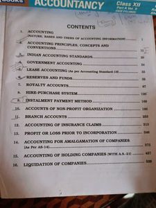 B.com 1 Year Accounting book