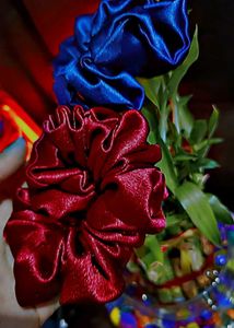 Satin Scrunchie Set