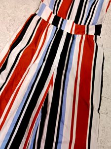 KOREAN STRIPED JUMPSUIT