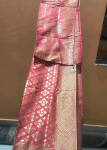 Elegant Maroon Banarasi Dupatta