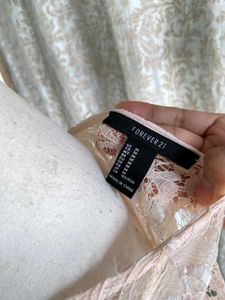 Lace Detail Mini Dress