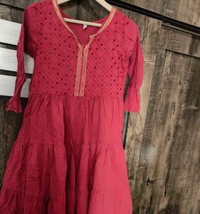 Embroidered Anarkali Kurta