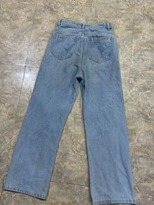 Ripped Wide Leg Jeans