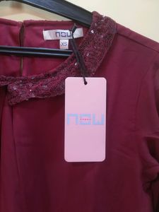 Maroon Top