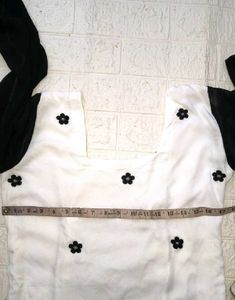 Festive Corset Back Long Kurti 🖤