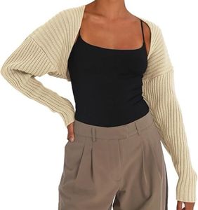 Y2k Shrug Sweater Long Sleeve