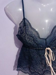 CUTE NET CAMI TOP