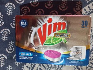 Vim Matic All-In-One Dishwasher Tablets