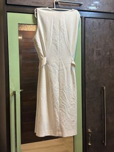 Massimo Dutti Elegant White Dress