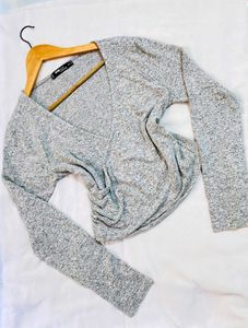 Pinterest Knitted Wrap Top By FB Sisters B