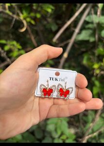 Butterfly Drop Earrings