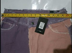 Nova Jeans Stuck in a Dream Patchwork Skinny High