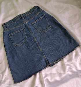 Only Denim Mini Skirt