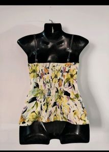 Cotton Padded Corset Top