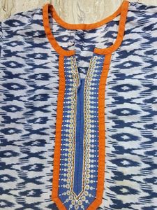 Blue Colour Kurta