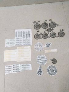 Resin Art Islamic Stickers