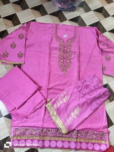 It's A Pretty Designer Dress Material