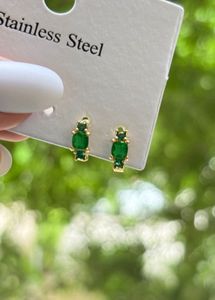 Emerald Green Earrings