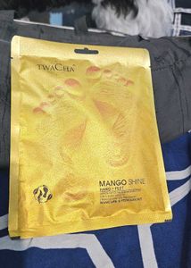 TWACHA Mango Shine Hand + Feet Mask
