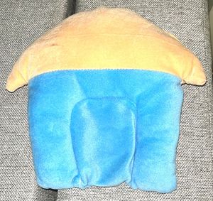 Baby Blue Rai Pillow