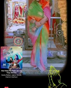 Multi Colour Saree With Blouse