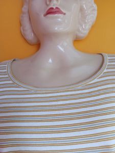 Stretchable Striped Top