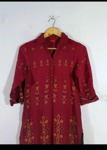 W Kurta Gota Lining