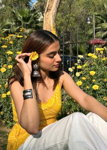 Yellow Short Kurti