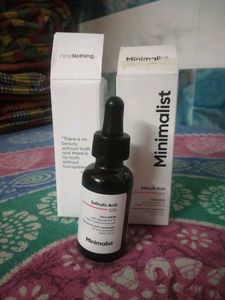 Brand New Salicylic Acid Minimalist