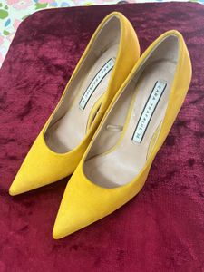 Zara Yellow Heels