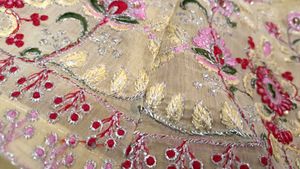 Elegant Yellow Embroidered Garara Set