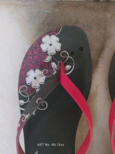Floral Flip Flops