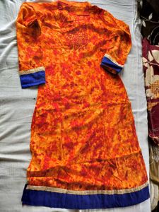 Saffron Kurta