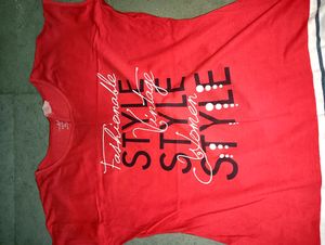 Beautiful red t-shirt For Womens &amp; Girls