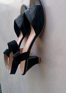 Black Ankle Strap Heels