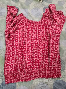 Hawt brand red crop top for women in xl size