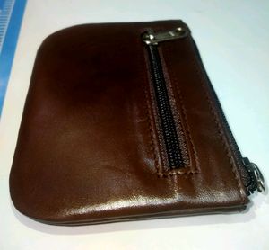 100% Pure Leather Wallet 👛 Purse Coins Pauch