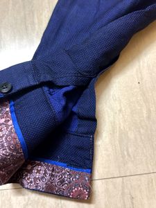 Navy Button-Down Shirt