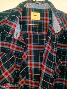 Women Dark Blue Casual Shirt