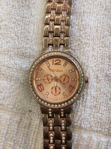 Geneva Rhinestone Watch