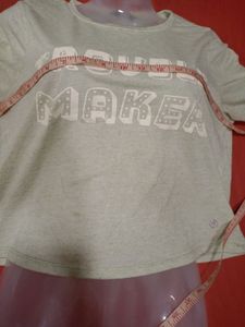 ONLY Brand Trouble Maker Crop TOP