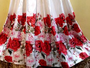 Girls&#39; Floral Dress with Bolero
