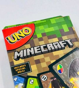 Minecraft Uno Cards