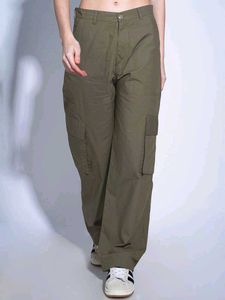 Olive Green Cargo Pants