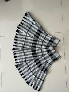 Checked Ethnic Skirt