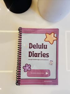 Delulu Diaries Manifesting Journal