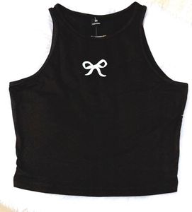 Black Tank Top with Bow