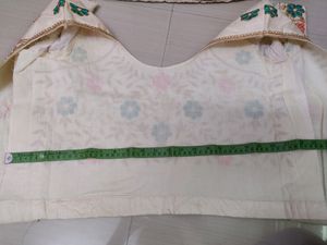 Cream Floral Lehanga