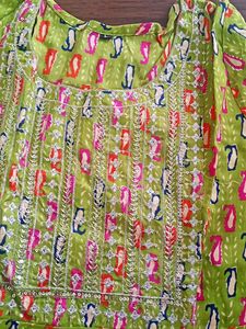 Short Anarkali Shrara Suit